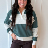 Study Break Polo Sweatshirt