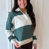 Study Break Polo Sweatshirt