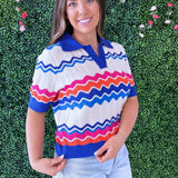 Short Sleeve Knitted Top