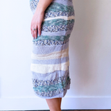 Multistripe Sweater Skirt - The 308 Boutique