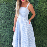 Corset Binding Midi Dress