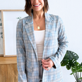 Boyfriend Blazer w/ Princess Darts