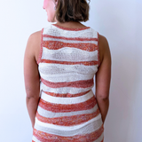 Multistripe Sweater Tank - The 308 Boutique