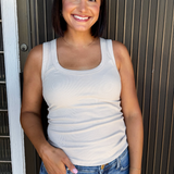 Anastasia Scoop Neck Tank Top