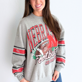 Nebraska Langford Multimedia OS Fleece Crew