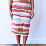 Multistripe Sweater Skirt - The 308 Boutique