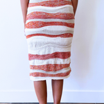 Multistripe Sweater Skirt - The 308 Boutique