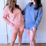 Cozy Quilted Sweatshirt - The 308 Boutique