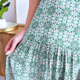 Spaghetti Strap Maxi w/ Tie Detail