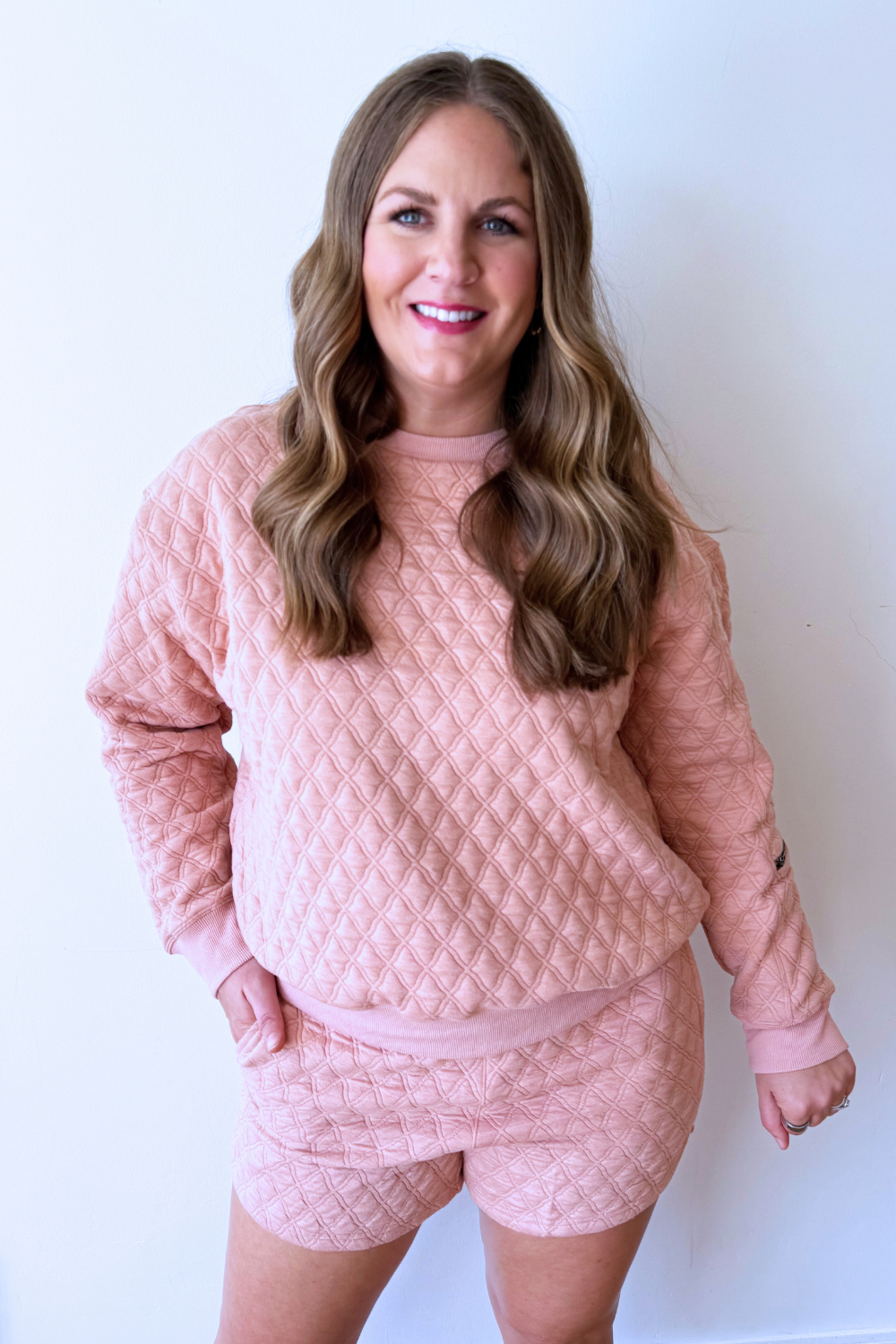 Cozy Quilted Sweatshirt - The 308 Boutique