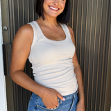 Anastasia Scoop Neck Tank Top