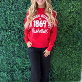Nebraska Huskers Trademark Basketball Sweatshirt - The 308 Boutique