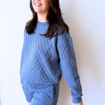 Cozy Quilted Sweatshirt - The 308 Boutique