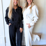 Downtown Half Zip Sweatshirt