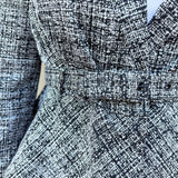 Belted Peplum Blazer