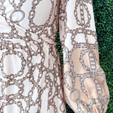 Chain Link Woven Dress