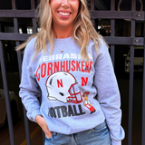 Nebraska Cornhuskers Helmet Lil Red Field Crew