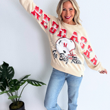 Nebraska Homefield Lantern Sleeve Crew