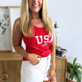 USA Racerback Tank