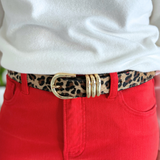 Polished Triple Loop Belt