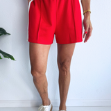 Drawstring Waist Casual Shorts