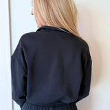 Downtown Half Zip Sweatshirt