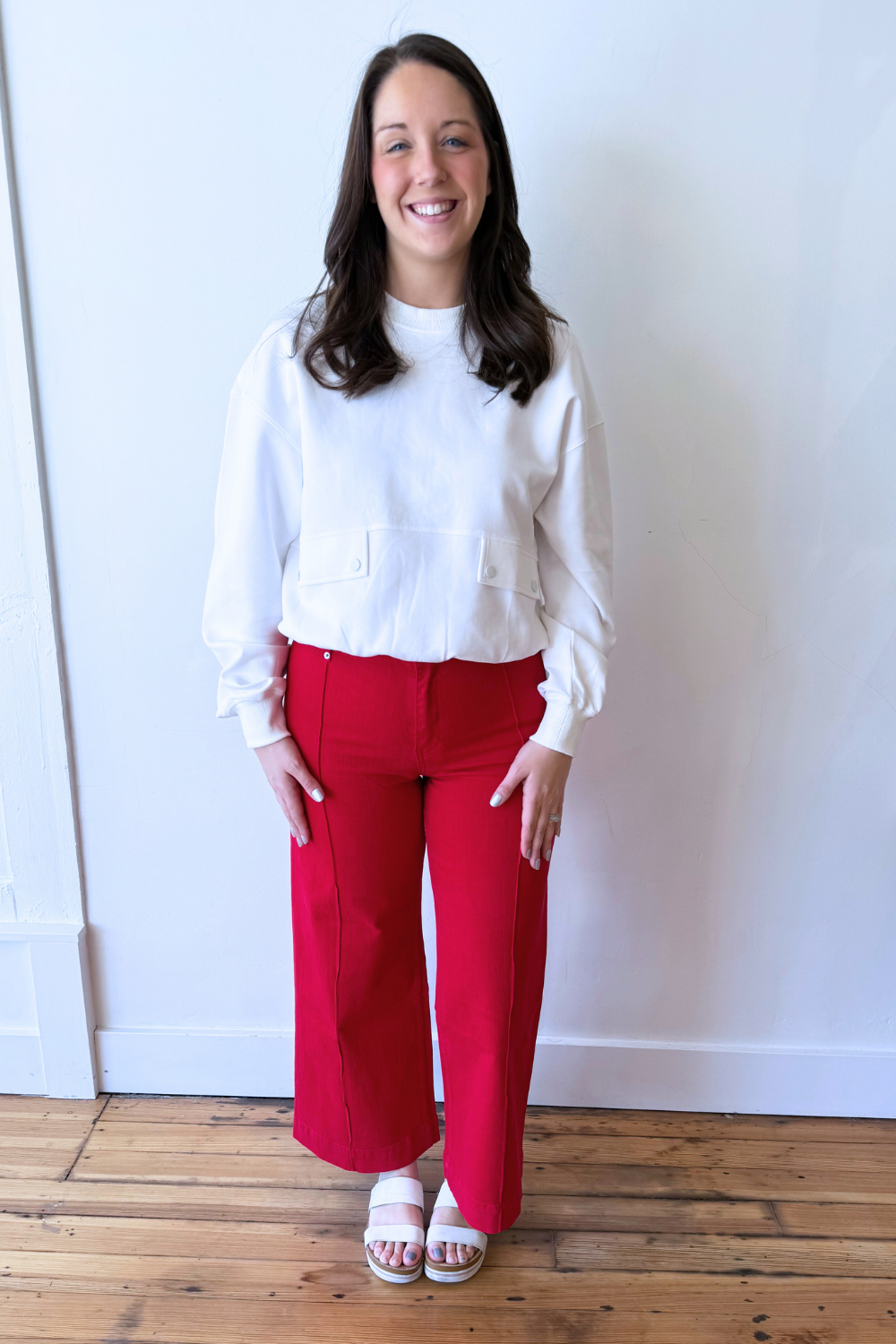 Front Pocket Scuba Pullover - The 308 Boutique