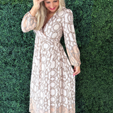 Chain Link Woven Dress