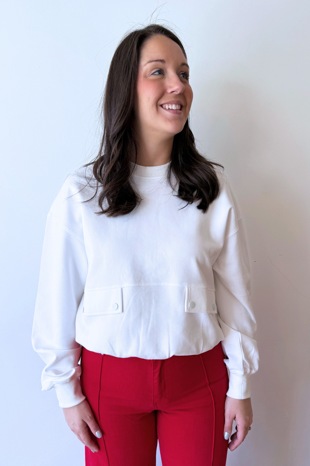 Front Pocket Scuba Pullover - The 308 Boutique