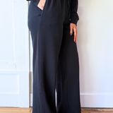 Downtown Wide Leg Sweatpant
