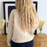 Rey Cropped Chore Jacket