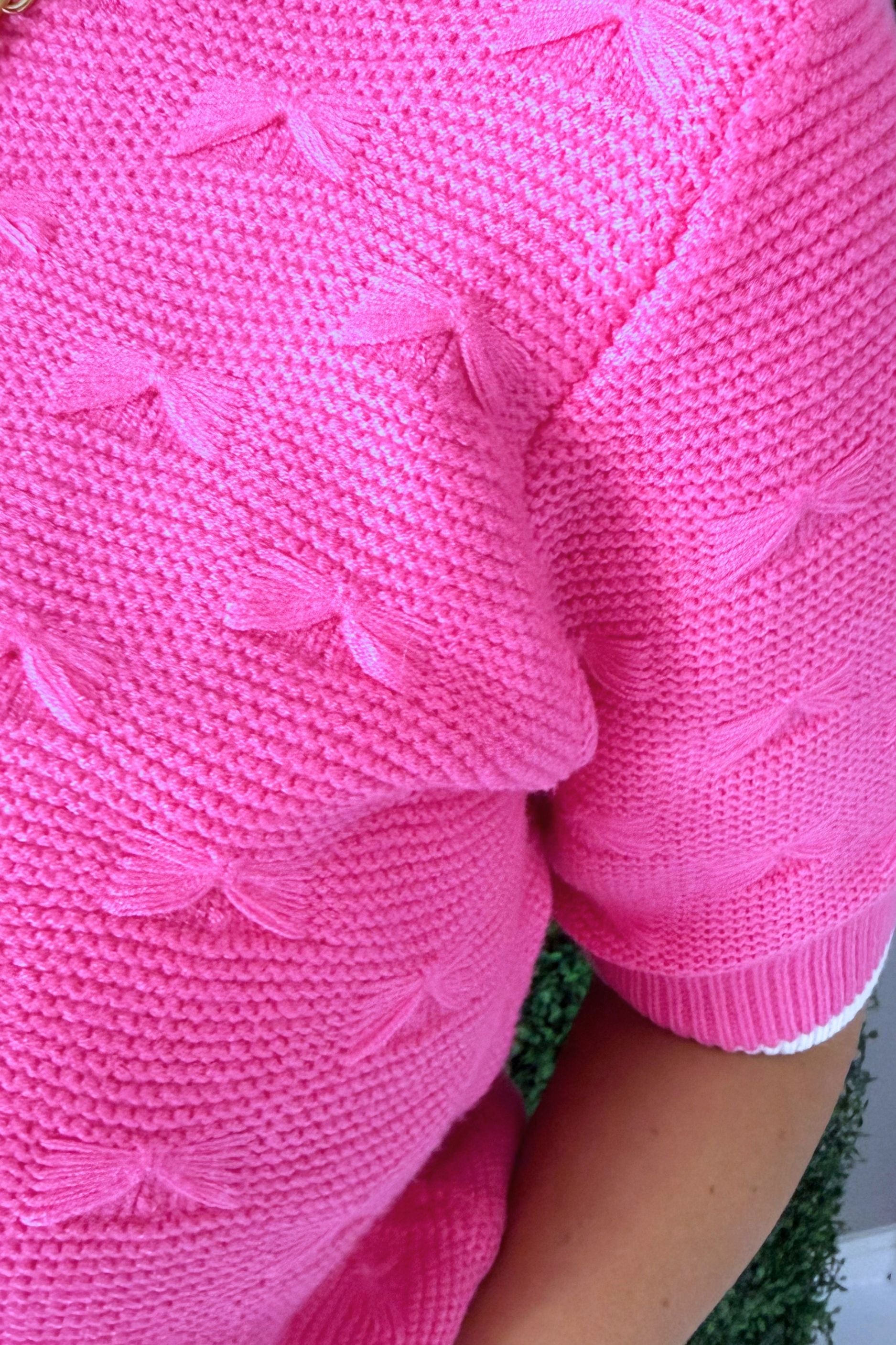 Short Sleeve Knit Top