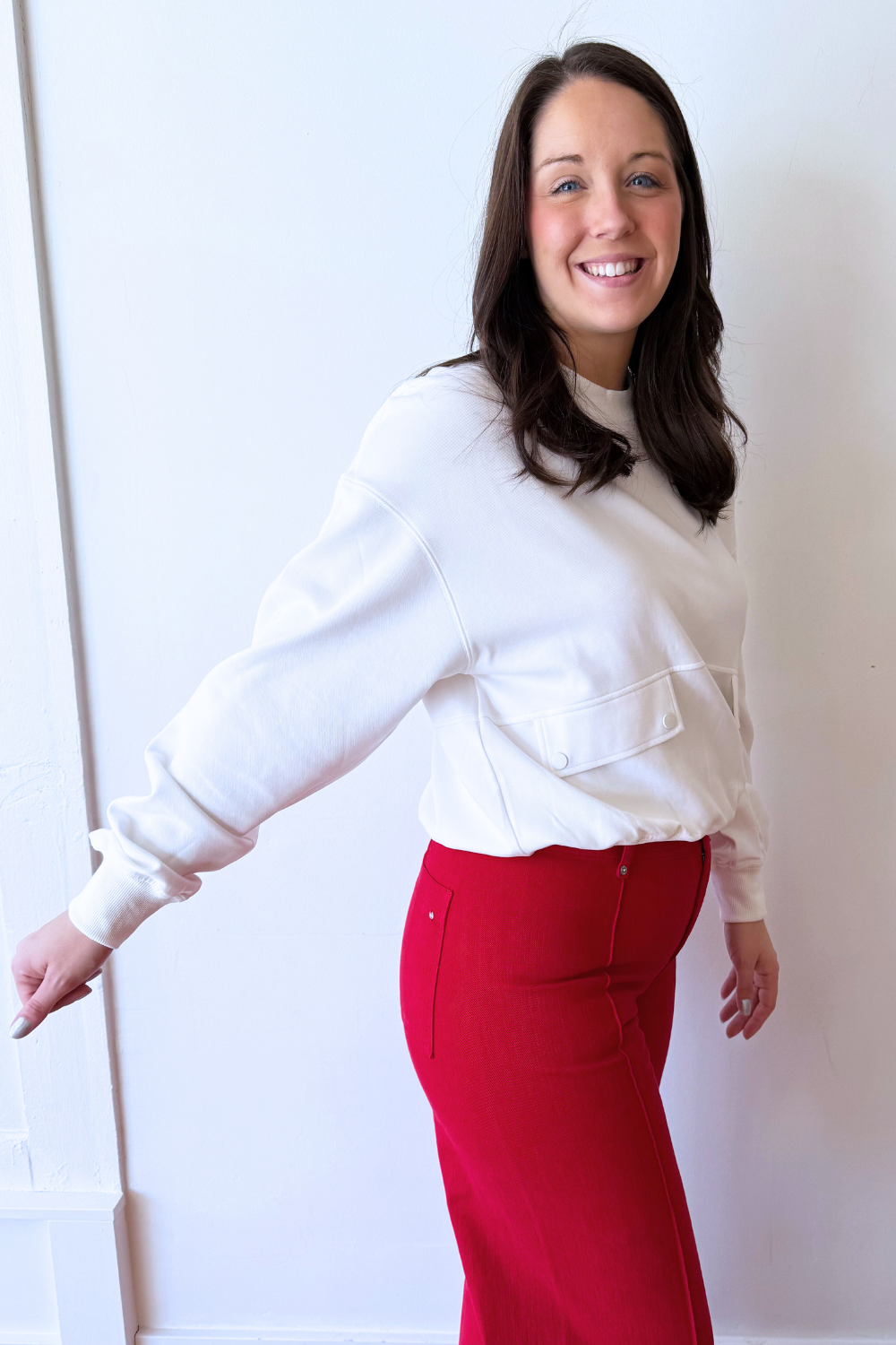 Front Pocket Scuba Pullover - The 308 Boutique