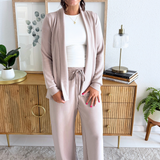 Modal Shawl Collar Cardigan Jacket