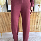Techno Cupro Barrel Pants w/ Side Panel