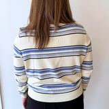 Soft Striped Crewneck Sweater