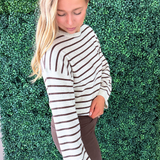 Striped Long Sleeve Top