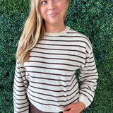 Striped Long Sleeve Top