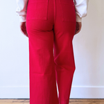 High Rise Wide Leg Ankle Denim - The 308 Boutique
