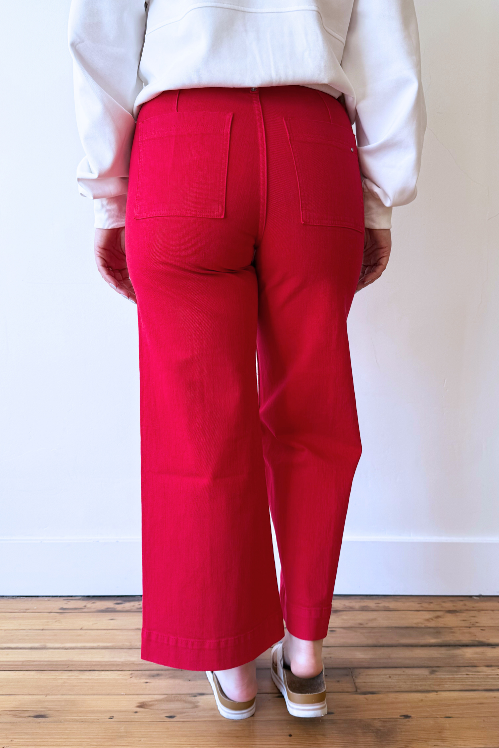 High Rise Wide Leg Ankle Denim - The 308 Boutique