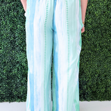 Striped Wide Leg Pants