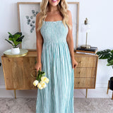 Bayside Striped Midi Dress