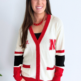 Nebraska Cassidy Button Up Sweater