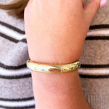 Smooth Polished Bangle Bracelet