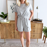 Buttery Soft Brushed Modal Short Sleeve Romper
