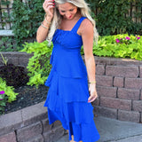 Tiered Midi Dress