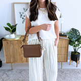 Pull-on Wide Leg Crop Trouser 26' ins