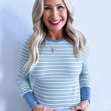 Thermal Long Sleeve with Thumb Hole Knit Top