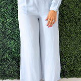 Tencel Wide Leg Pants