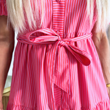 Short Sleeve Midi Shirtdress